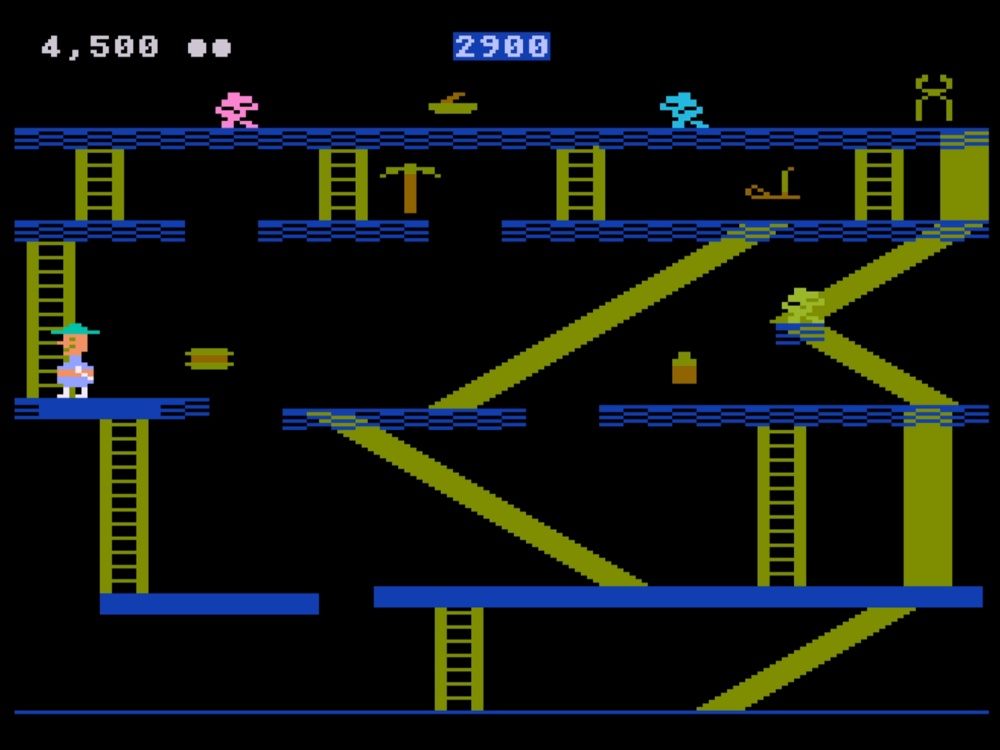 Gameplay of Miner 2049er for Atari 8 Bit